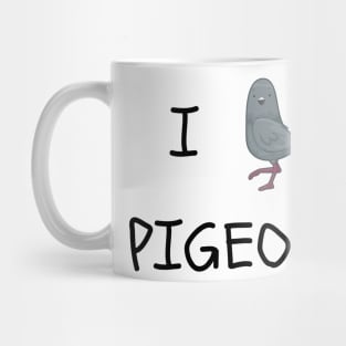 I love pigeons Mug